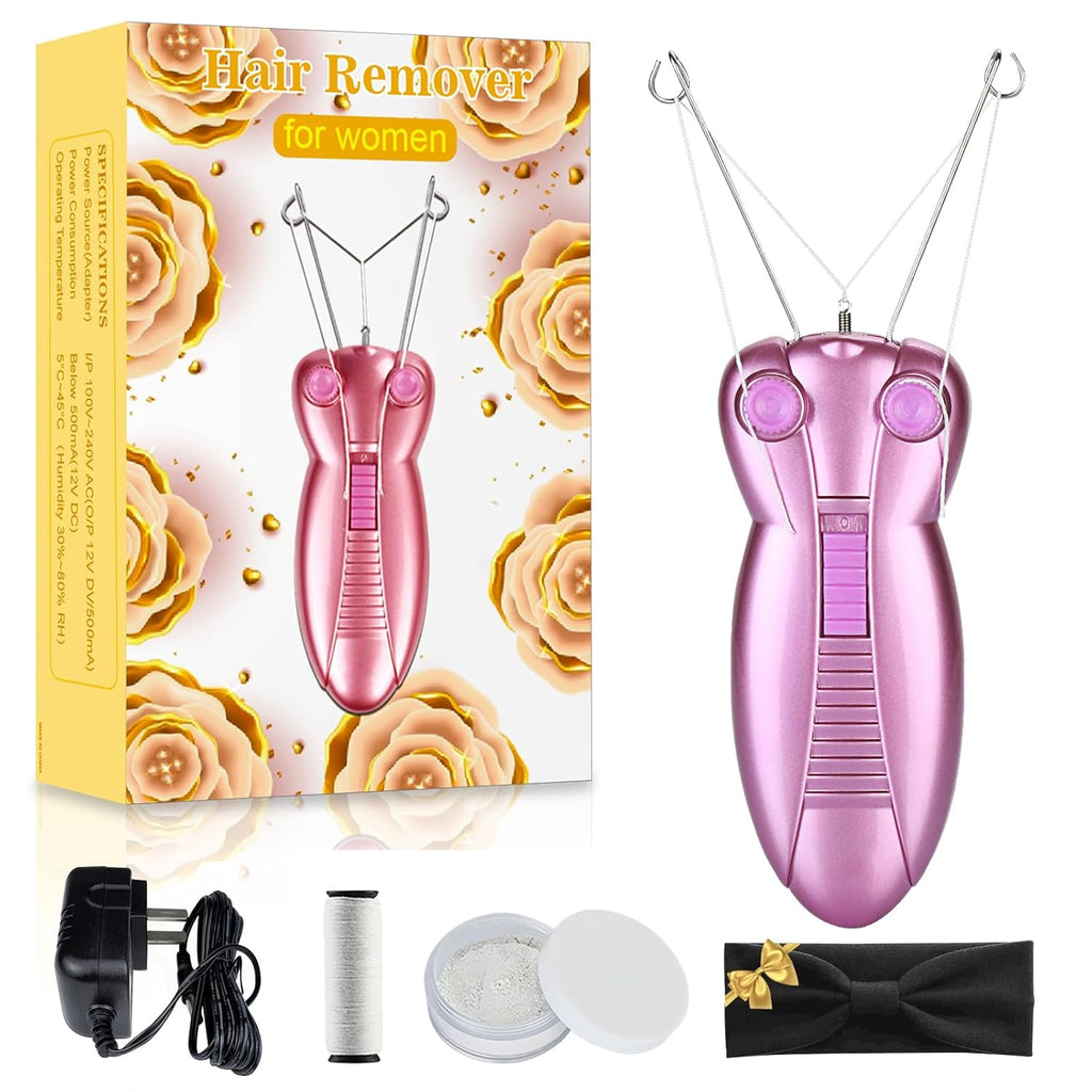 Electric Facial Hair Remover for Women – Painless Face Hair Removal Device
