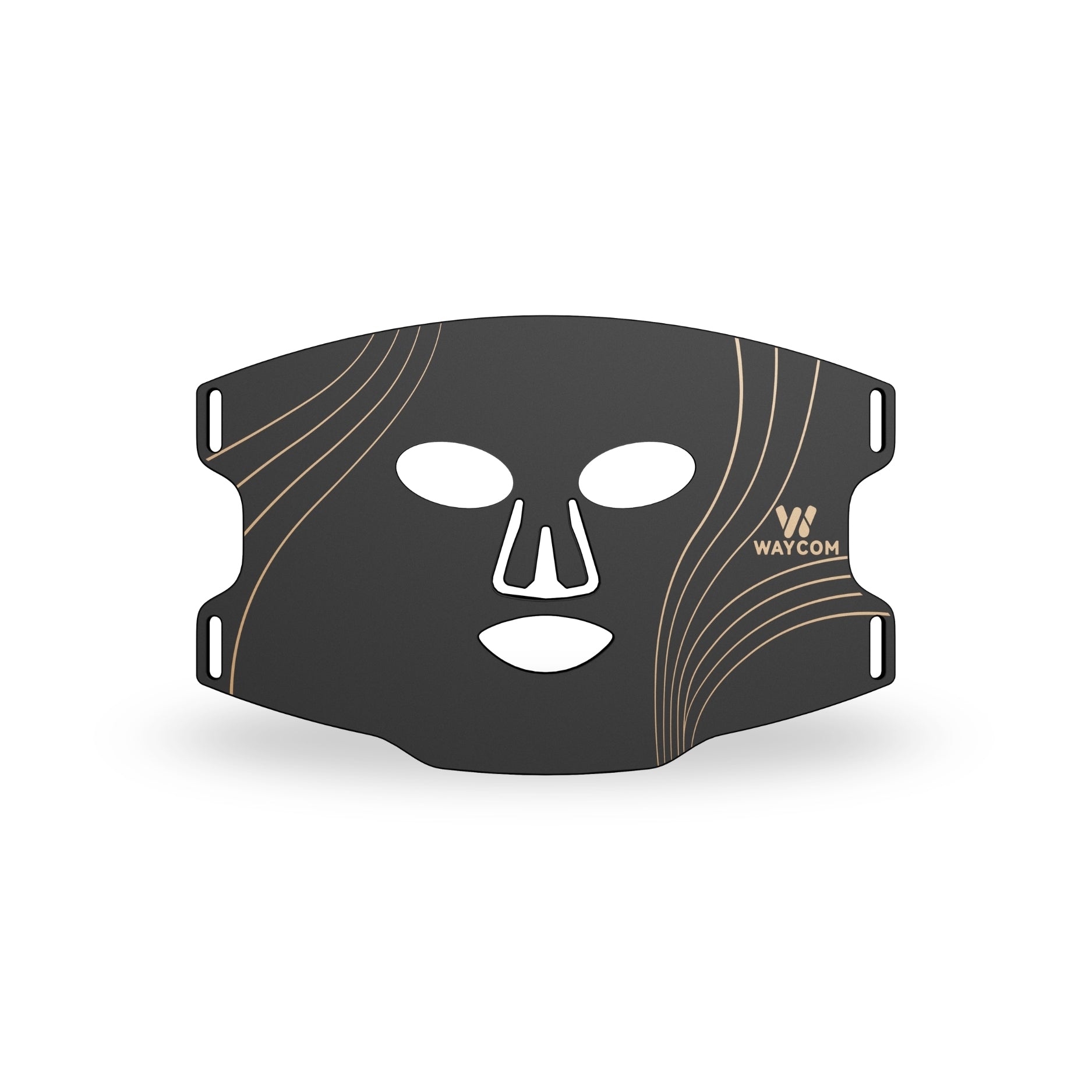 Red Light Therapy Mask for Face – Black